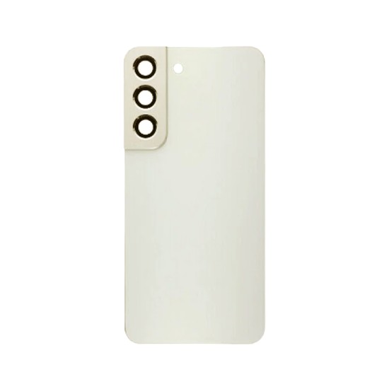 Back Cover+Camera Lens Samsung Galaxy S22 Plus/S906 Cream